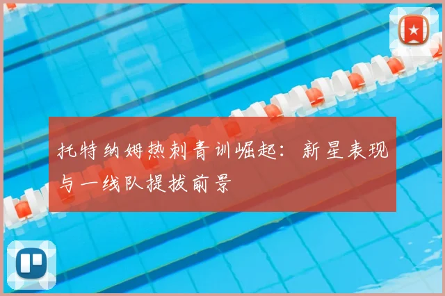 托特纳姆热刺青训崛起：新星表现与一线队提拔前景