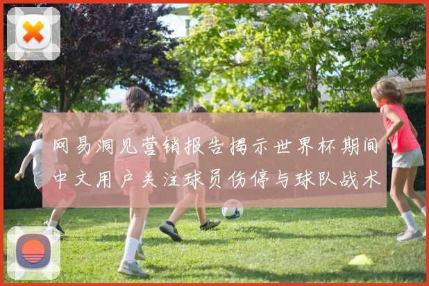 网易洞见营销报告揭示世界杯期间中文用户关注球员伤停与球队战术分析